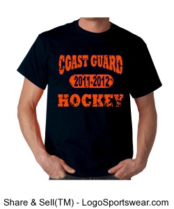Hockey T-Shirt Design Zoom
